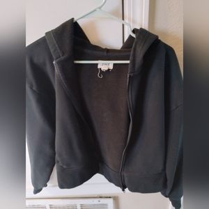 Black PACT all gender sweatshirt. small